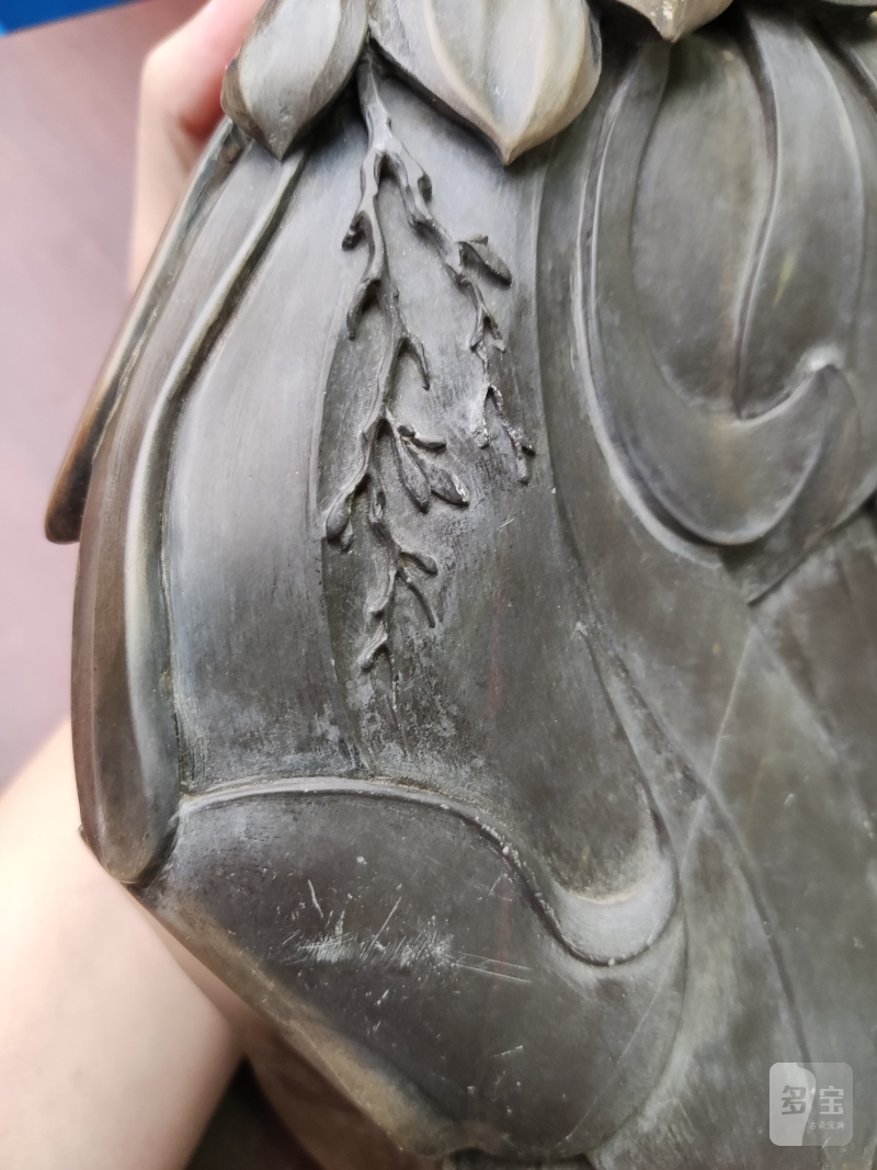 清 石刻龙纹砚洗 - 图6